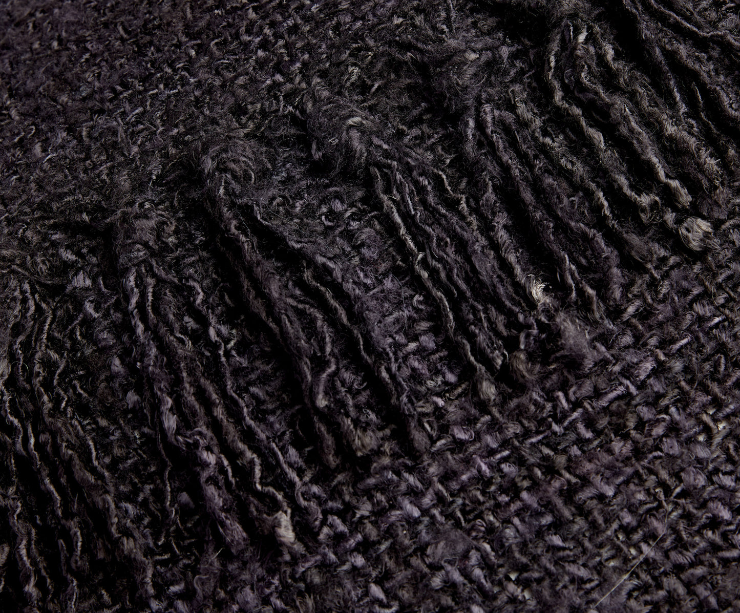 Medium Square Indigo Tassel Cushion