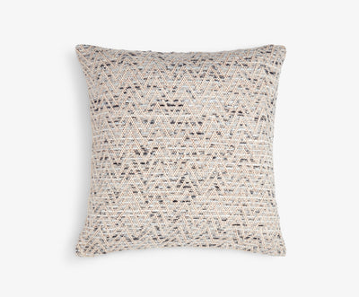 Large Square Grey Chevron Cushion