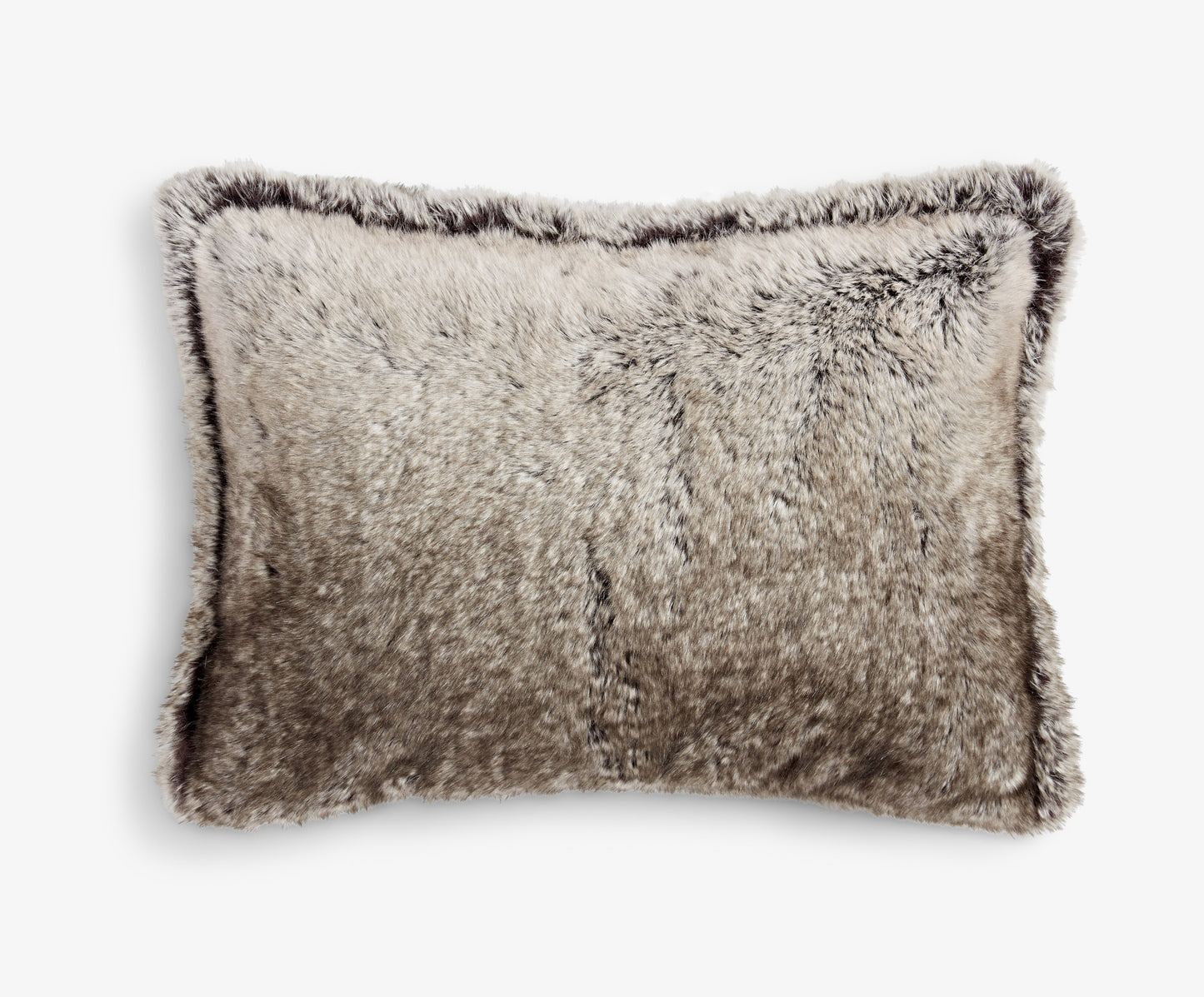 Small Lumbar Faux Fur Polar Cushion