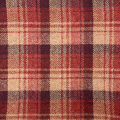 Cameron Check Crimson
