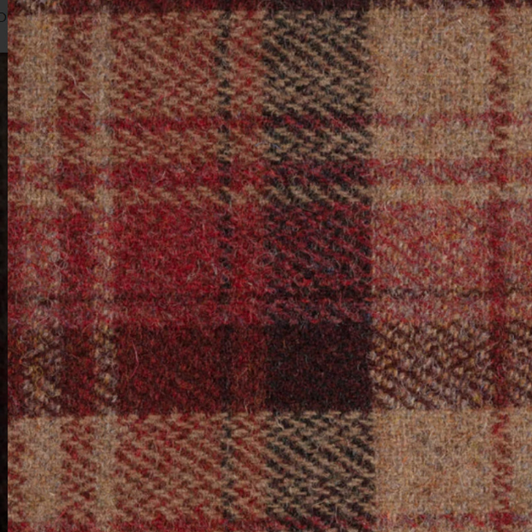 Cameron Check Crimson