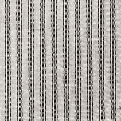 Truro Ticking Stripe Black