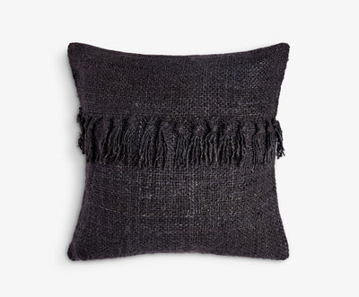 Medium Square Indigo Tassel Cushion