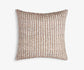 Large Square Natural/Brown Loop Stitch Cushion