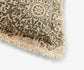 Medium Square Cushion with Khaki/Natural Print