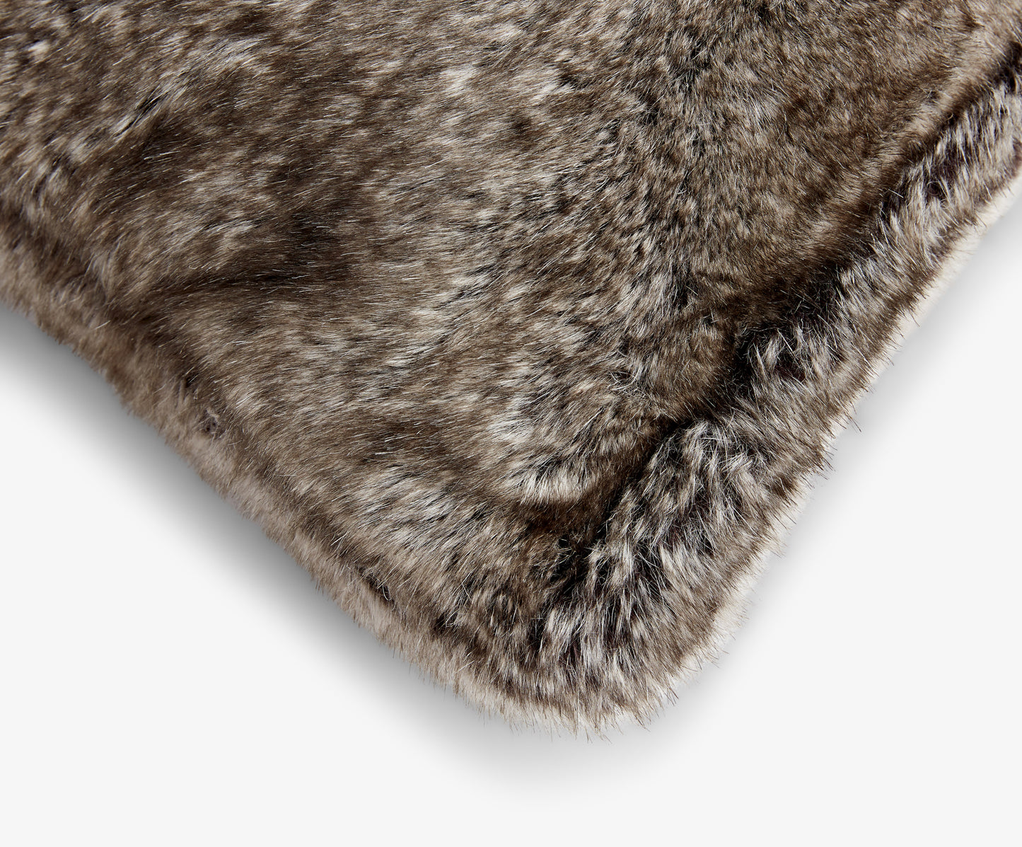 Small Lumbar Faux Fur Polar Cushion